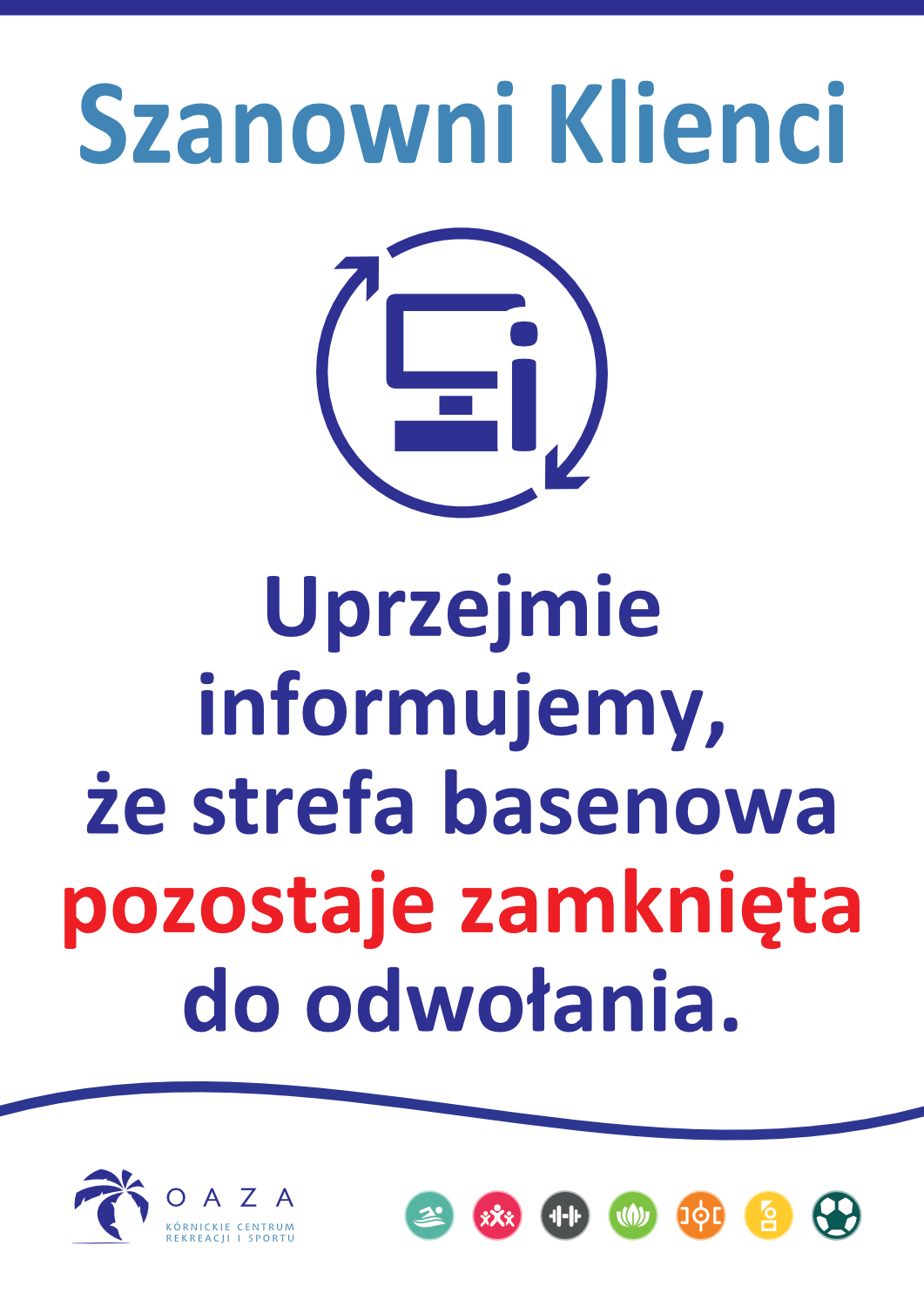 Strefa basenowa nieczynna