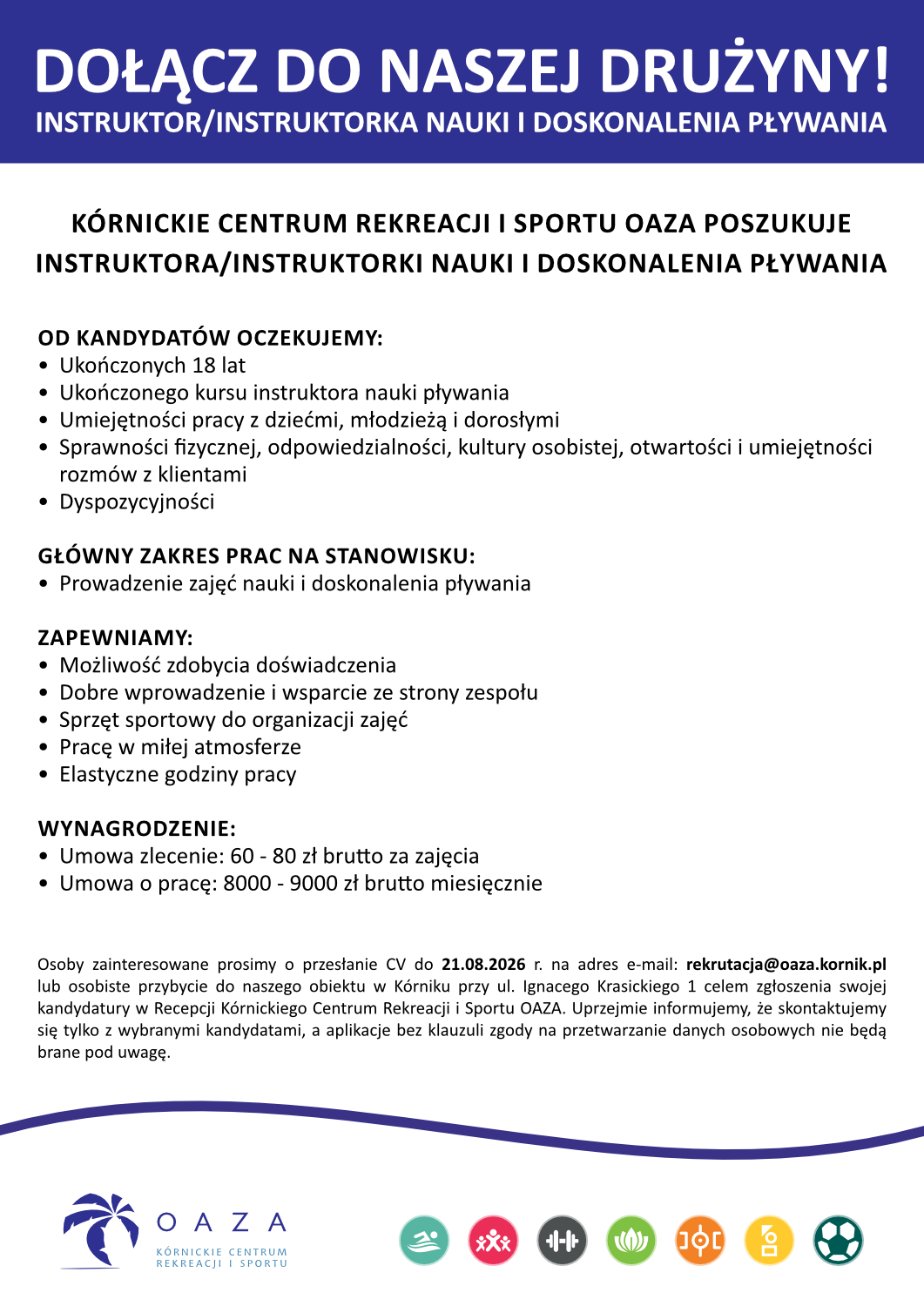 ogłoszenie o pracę