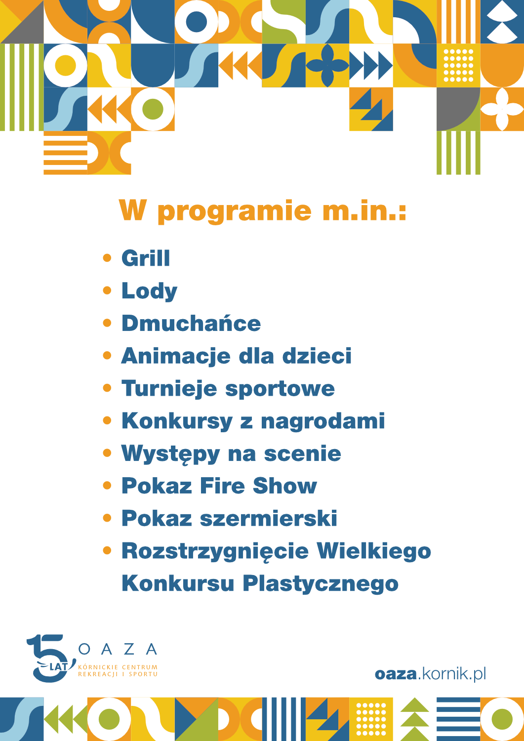PIKNIK z okazji 15lat KCRiS OAZA
