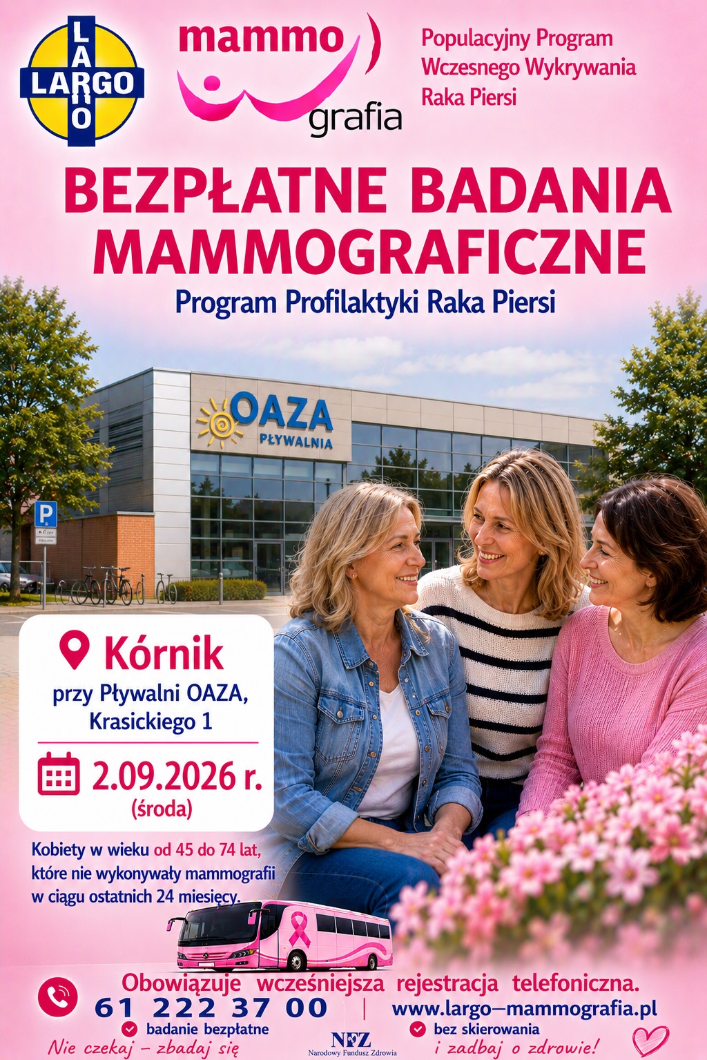 Badania mammograficzne - 2.09.2026