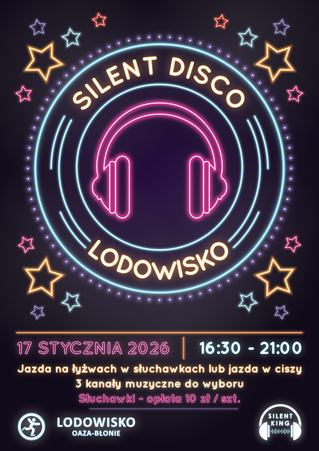 SILENT DISCO LODOWISKO