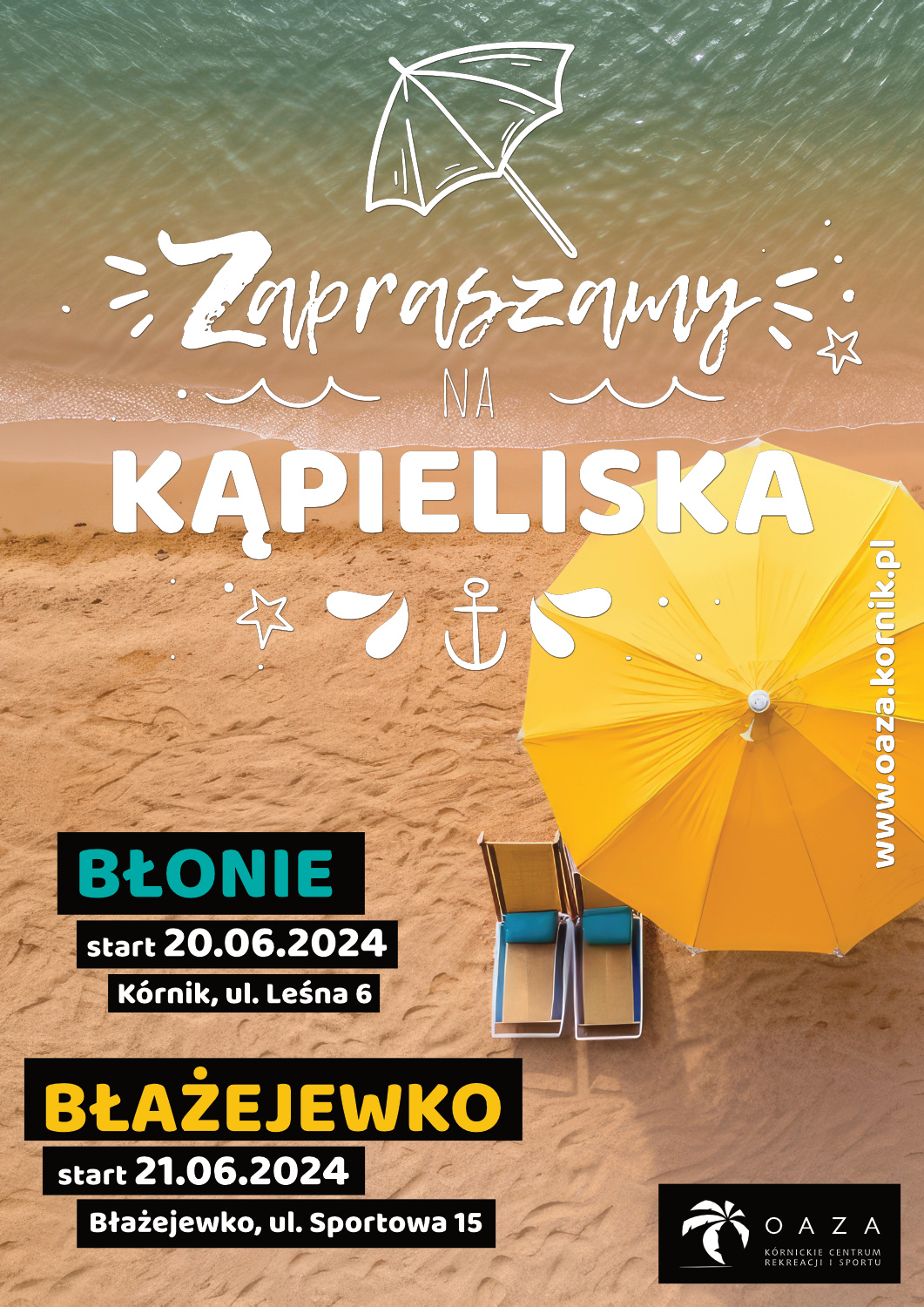 Zapraszamy na kąpieliska!