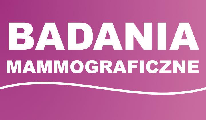 Badania mammograficzne - 2.09.2026