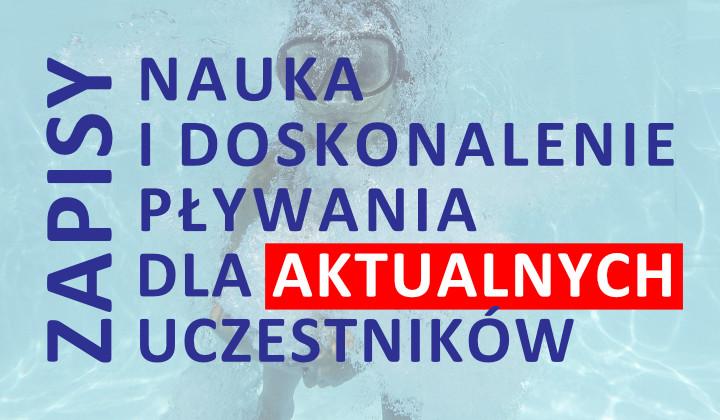 Nauka pływania - aktualni uczestnicy