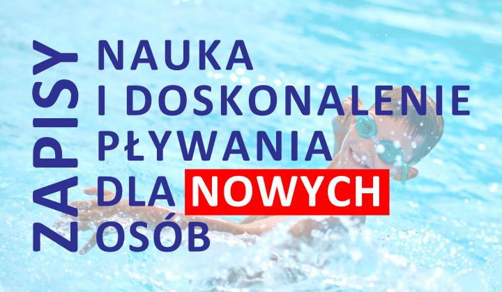 Nauka pływania - nowi uczestnicy