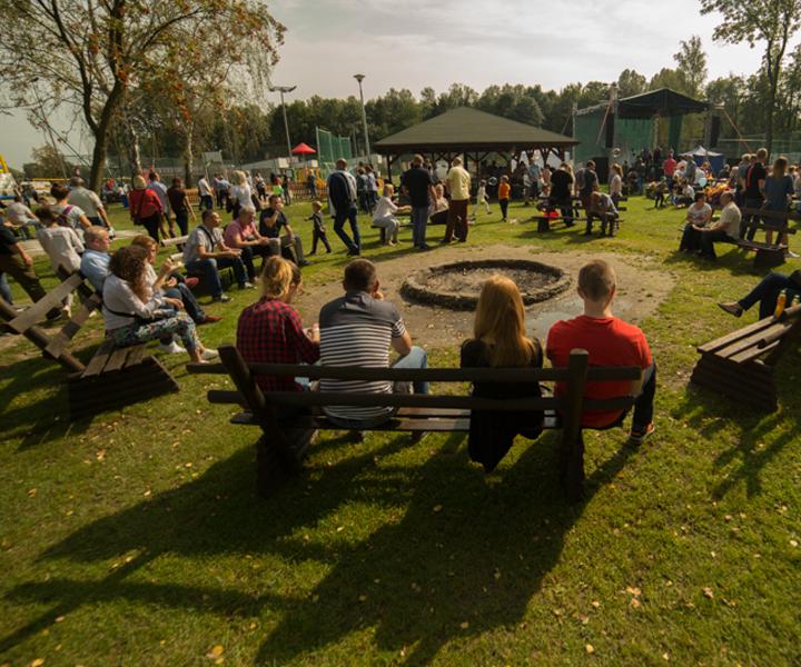 Wynajem wiat z ogniskiem